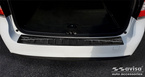 Nakładka na zderzak tylny do Volvo V70 3 FL (Czarna-Lustro)