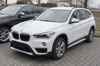 Nakładka na zderzak tylny do BMW serii X1 F48 (Stal)