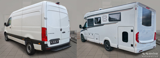 Nakładka na uchwyt do kubka Mercedes Sprinter 3