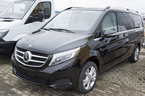 Nakładka na zderzak tylny do Mercedes W447 V klasa (Czarna) 