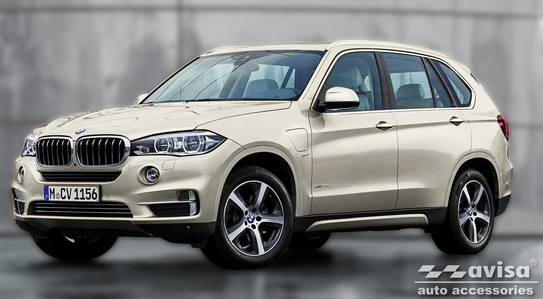 Nakładka na zderzak tylny do BMW X5 III F15 (Stal)