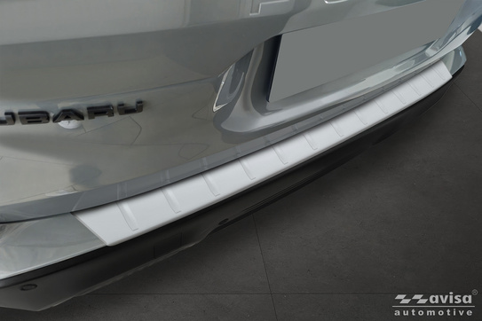 Nakładka na zderzak tylny Subaru Forester 6 (Srebrny Mat)