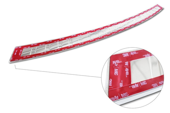 Nakładka na zderzak tylny do BMW iX3 G08 (Stal)