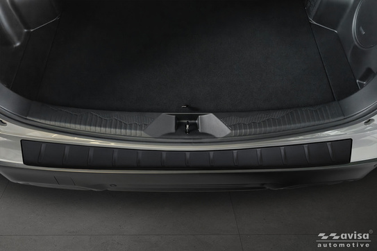 Nakładka na zderzak tylny Subaru Forester 6 (Czarny Mat)