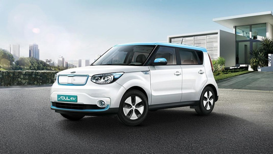 Kia Soul II EV Czarna Nakładka (listwa) ochronna na zderzak tylny