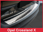 Nakładka na zderzak tylny Opel Crossland X (Stal)