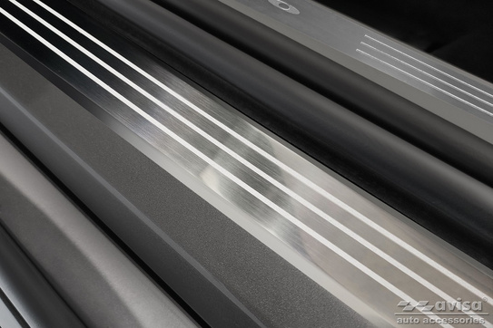 Nakładki progowe do Volvo V90 Kombi (Stal)