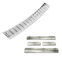 Dacia Duster 2 Zestaw (Nakładka na zderzak tylny + nakładki progowe)