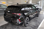 Nakładka na zderzak tylny Opel Astra 6 L Hatchback (Czarna)