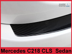 Nakładka na zderzak tylny do Mercedes klasa CLS C218 Carbon (czarny)