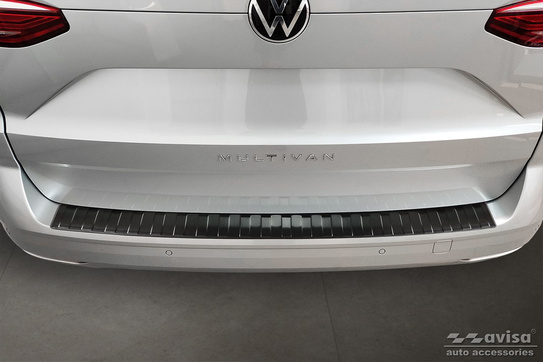 Nakładka na zderzak tylny Volkswagen Multivan T7 (Czarna)