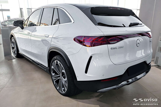 Nakładka na zderzak tylny do Mercedes EQE SUV (Carbon Fiber)