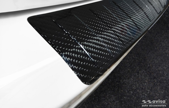 Nakładka na zderzak tylny do MERCEDES GLS 2 X167 (Carbon Fiber)