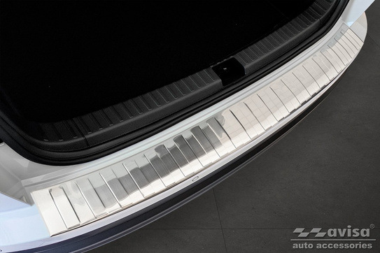 Nakładka na zderzak tylny Skoda Karoq (Stal)