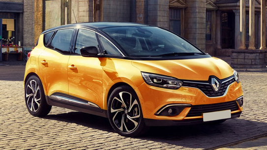 Nakładka na zderzak tylny RENAULT SCENIC 4 (Stal)