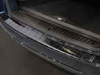 Nakładka na zderzak tylny do BMW serii 5 G31 Touring (Czarna)