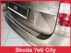 Nakładka na zderzak tylny SKODA YETI CITY (Stal)