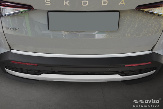Nakładka na zderzak tylny do Skoda Elroq (Srebrny mat)
