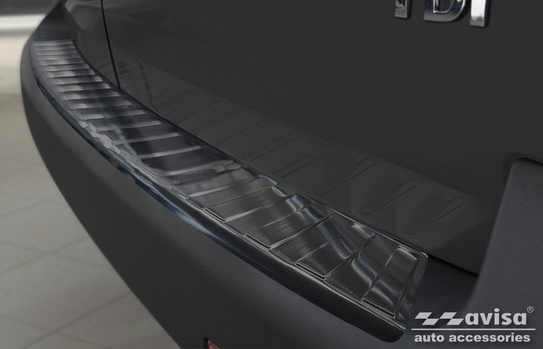 Nakładka na zderzak tylny do Volkswagen Transporter T5 (Czarna)