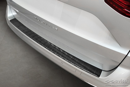 Nakładka na zderzak tylny Volkswagen Multivan T7 (Czarna)