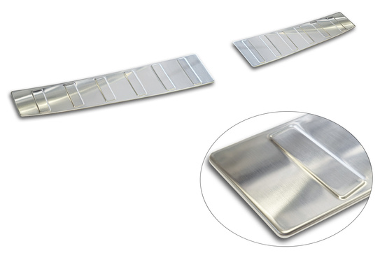 Nakładka wewnętrzna progu bagażnika do Mitsubishi Outlander do Mitsubishi Outlander 4 (Stal)