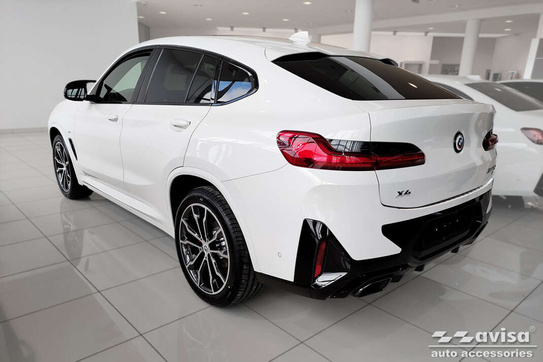 Nakładka na zderzak tylny do BMW X4 G02 M-Pakiet (Stal)