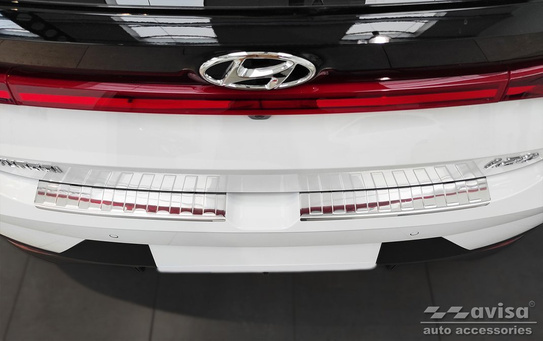 Nakładka na zderzak tylny do Hyundai i20 III (Stal)