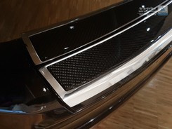 Nakładka na zderzak tylny do Volvo XC60 Carbon+Stal