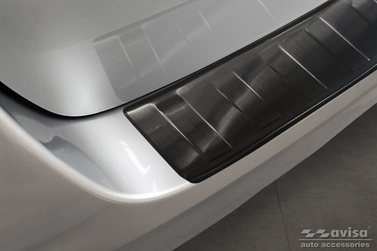 Nakładka na zderzak tylny Volkswagen Multivan T7 (Czarna)