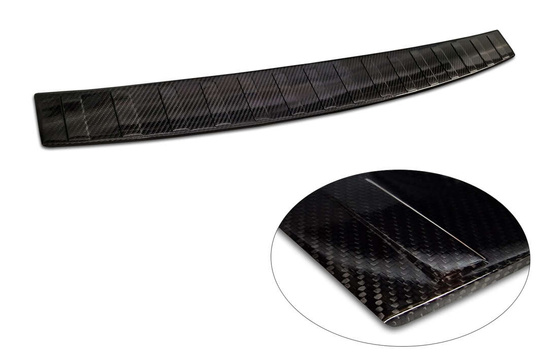 Nakładka na zderzak tylny do Mercedes EQE SUV (Carbon Fiber)