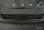 Nakładka na zderzak tylny Skoda Superb 4 Liftback (Czarny Mat)