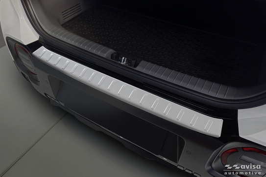 Nakładka na zderzak tylny do Hyundai Inster (Srebrny mat)