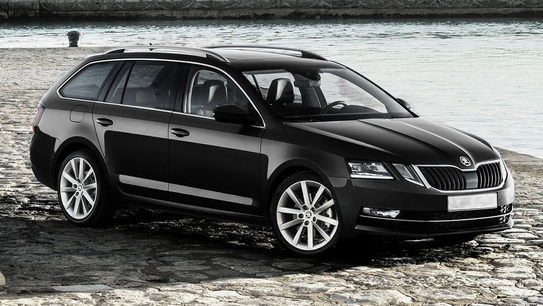 Nakładka na zderzak tylny Skoda Octavia 3 Kombi (Lustro)