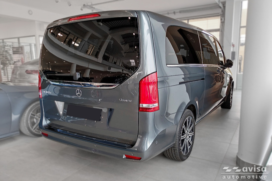 Nakładka na zderzak tylny Mercedes V Klasa W447/ Vito 3 (Czarna)