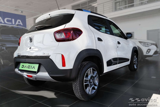 Nakładka na zderzak tylny do  Dacia Spring (Czarna)