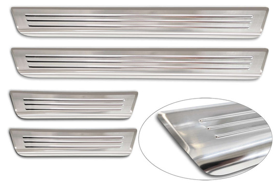 Nakładki ochronne progowe TOYOTA YARIS 4