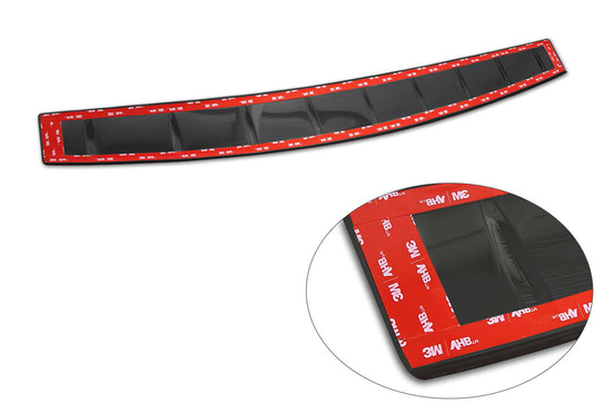 Nakładka na zderzak tylny Volkswagen Passat B9 Kombi (Czarne-lustro)