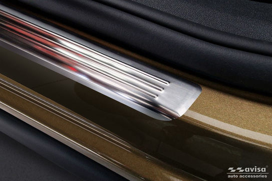 Nakładki progowe do Skoda Kodiaq 2 (Stal)