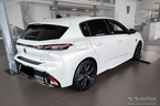 Nakładka na zderzak tylny do Peugeot 308 3 Hatchback (Czarna)