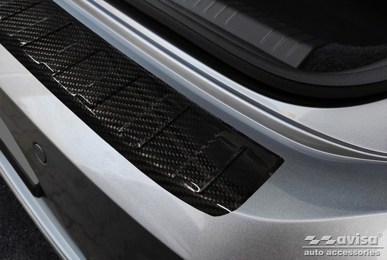 Nakładka na zderzak tylny do Volkswagen Arteon Shooting Brake (Carbon Fiber)