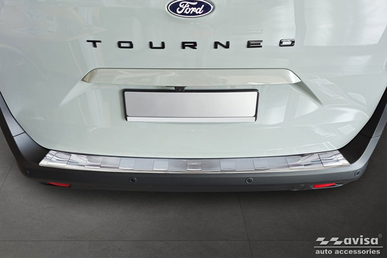 Nakładka na zderzak tylny Ford Tourneo Courier 2 (Stal)