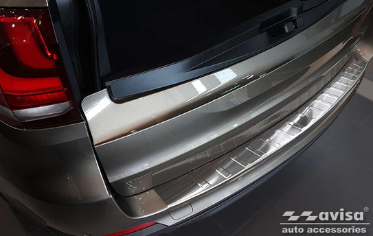 Nakładka na zderzak tylny do BMW X5 III F15 (Stal)