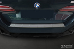 Nakładka na zderzak tylny BMW 5 G61 Touring / M-Pakiet  (Srebrny mat)