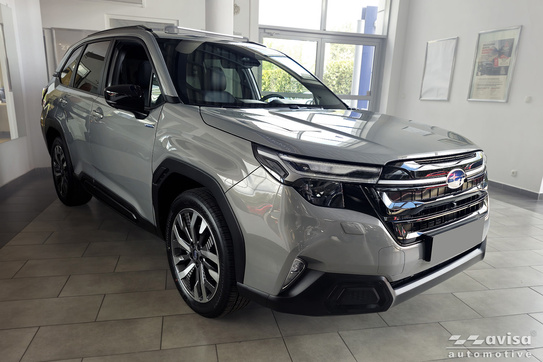 Nakładka na zderzak tylny Subaru Forester 6 (Srebrny Mat)