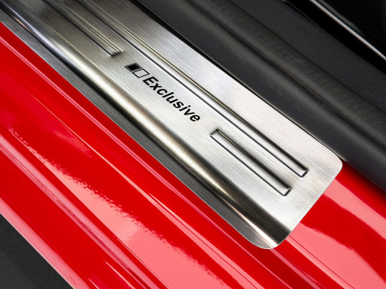 Nakładki progowe Skoda Fabia 3 (Stal)