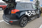 TOYOTA RAV4 4 Nakładka (listwa) ochronna na zderzak tylny