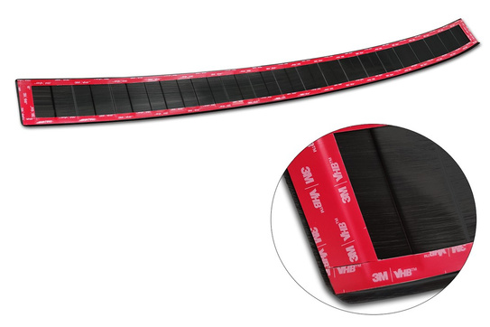 Nakładka na zderzak tylny Volkswagen Multivan T7 (Czarna)