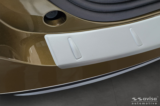 Nakładka na zderzak tylny Skoda Kodiaq 2 (Srebrny mat) 