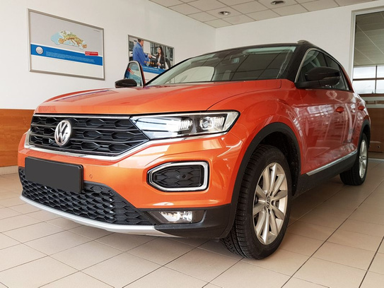 Nakładka na zderzak tylny Volkswagen T-Roc (Czarna)