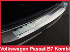 Nakładka na zderzak tylny do Volkswagen Passat B7 Kombi (Stal)